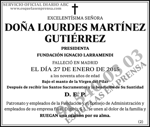 Lourdes Martínez Guitérrez
